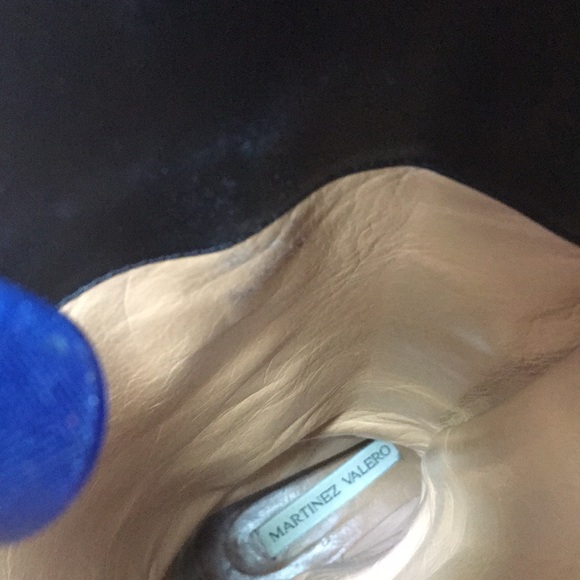 🇺🇸 Martinez Valero Knee High Leather Combat Boots 38.5 fits 8 or small 8.5 - Picture 11 of 15